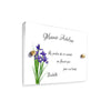 Plaque funéraire plaque-funeraire-iris 19 Plaquedeces.fr